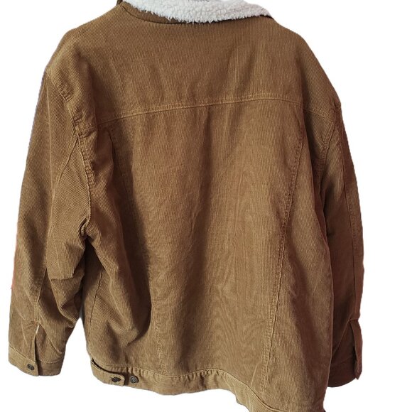 Men's Harvest Gear Fleeced Lined Corduroy Jacket - Picture 4 of 5